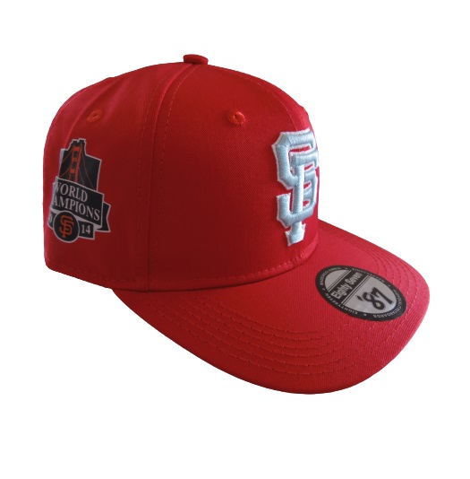 Gorra Urbana San Francisco CALZADO GUERREROS GR-014 Rojo